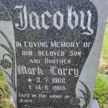 JACOBY Mark Larry 1966-1983