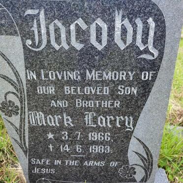 JACOBY Mark Larry 1966-1983