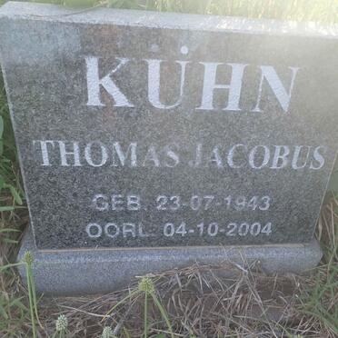 KÜHN Thomas Jacobus 1943-2004