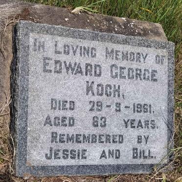 KOCH Edward George -1961