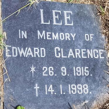 LEE Edward Clarence 1915-1998