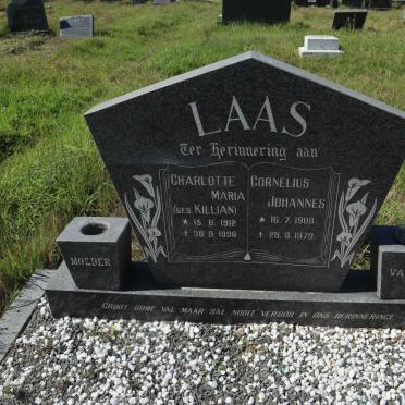 LAAS Cornelius Johannes 1908-1979 &amp; Charlotte Maria KILLIAN 1912-1996