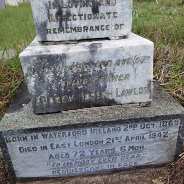 LAWLOR Andrew Joseph 1869-1942
