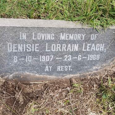 LEACH Denisie Lorrain 1907-1968