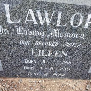 LAWLOR Eileen 1919-1987