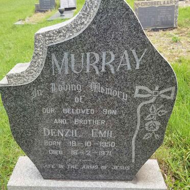 MURRAY Denzil Emil 1950-1971