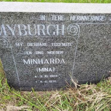 MYBURGH Minharda 1904-1976
