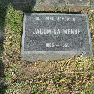 MENNE Jacomina 1865-1955