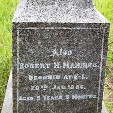 MANNING Robert H. -1886