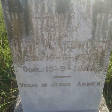 NIEUWOUDT Maria M. 1903-1941