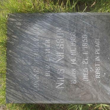 NILSSON Nils 1888-1959