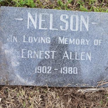 NELSON Ernest Allen 1902-1980