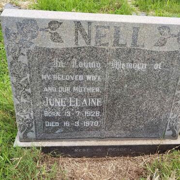 NELL June Elaine 1928-1970