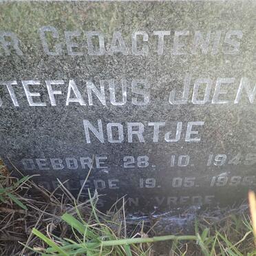 NORTJE Stefanus Joenee 1945-1995