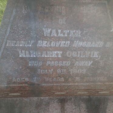 OGILVIE Walter -1903 &amp; Margaret 1905 :: OGILVIE Walter -1901