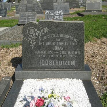 OOSTHUIZEN Johan 1952-1972