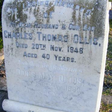 OLLIS Charles Thomas -1948 &amp; Doris May -199?
