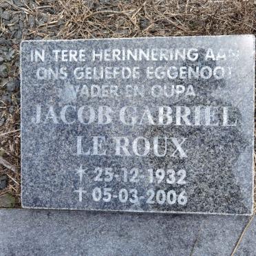 ROUX Jacob Gabriel 1932-2006