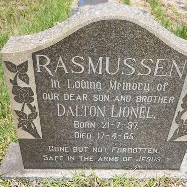 RASMUSSEN Dalton Lionel 1937-1965
