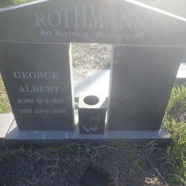 ROTHMANN George Albert 1937-2005