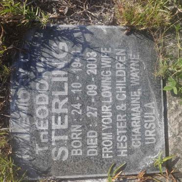 STERLING Theodore 1948-2003