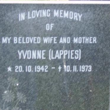 SCHMIDT Yvonne 1942-1973