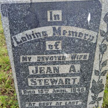 STEWART Jean A. -1945