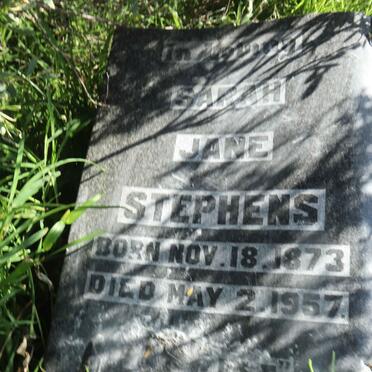 STEPHENS Sarah Jane 1873-1957