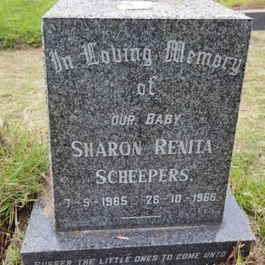 SCHEEPERS Sharon Renita 1965-1966