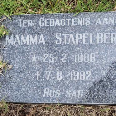 STAPELBERG 1888-1982