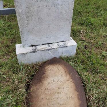 TENNANT Marion 1865-1897 :: TENNANT Marion 1897-1897