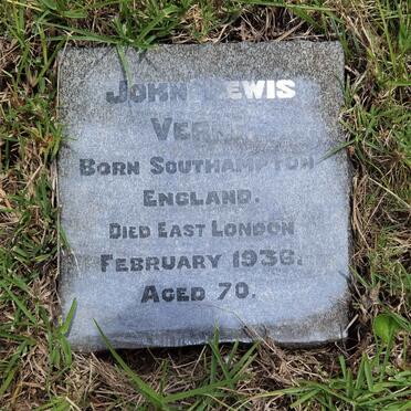 VERNE John Lewis -1936