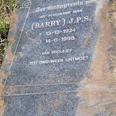 VORSTER J.P.S. 1924-1998