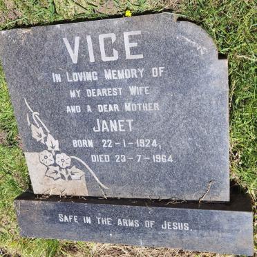 VICE Janet 1924-1964