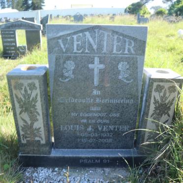 VENTER Louis J. 1932-2008