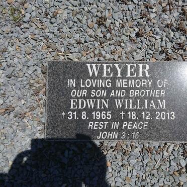 WEYER Edwin William 1965-2013