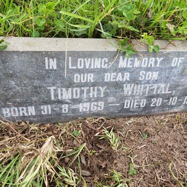 WHITTAL Timothy 1969-1969