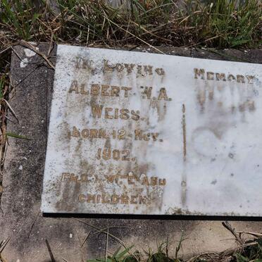 WEISS Albert W.A. 1902-