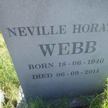 WEBB Neville Horatio 1940-2014