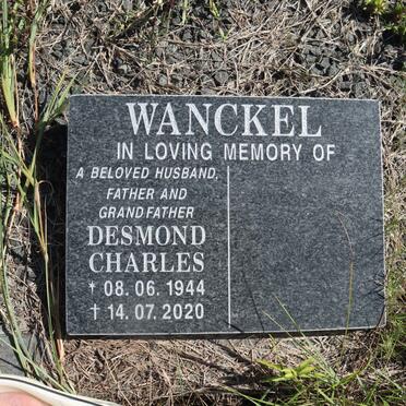 WANCKEL Desmond Charles 1944-2020