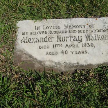 WALKER Alexander Murray -1930