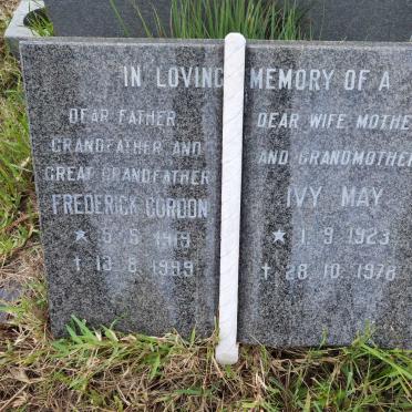 BREWER Frederick Gordon 1919-1999 &amp; Ivy May 1923-1978
