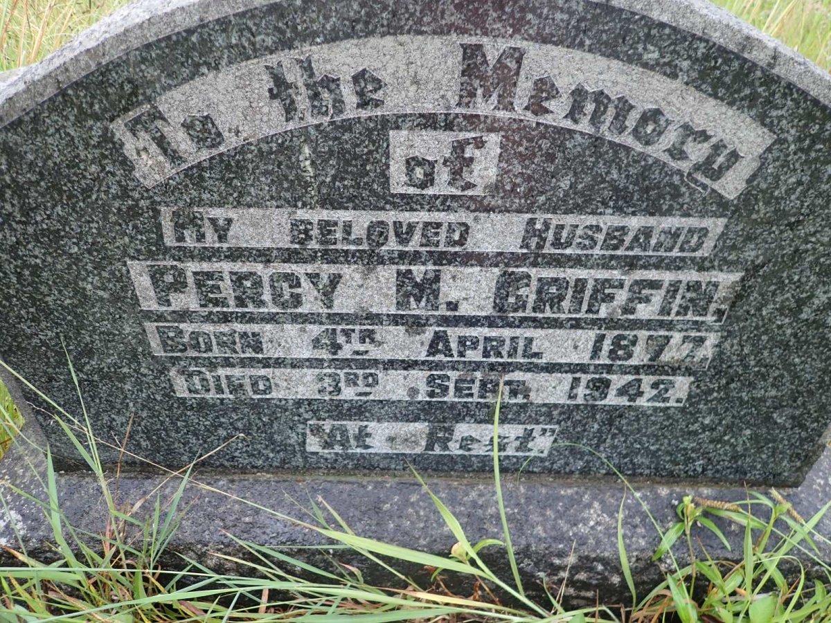 GRIFFIN Percy M. 1877-1942