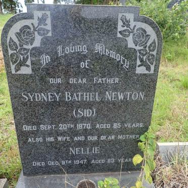 NEWTON Sydney Bathel -1970 &amp; Nellie -1947