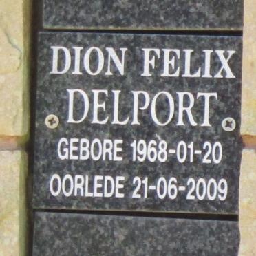 DELPORT Dion Felix 1968-2009