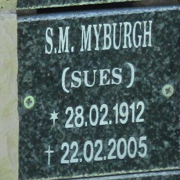 MYBURGH S.M. 1912-2005