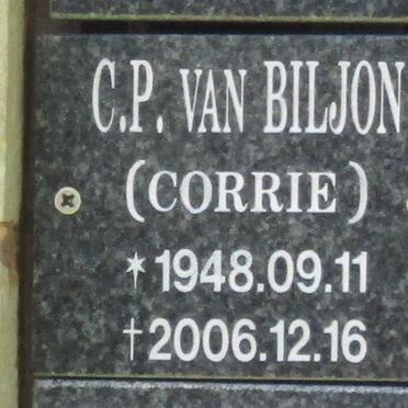 BILJON C.P., van 1948-2006