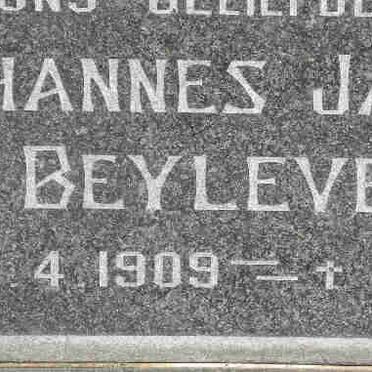 BEYLEVELD Johannes Jacobus1909-1974