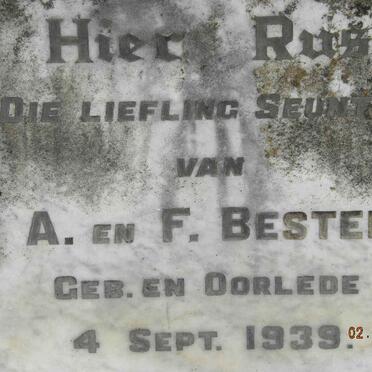 BESTER Seuntjie 1939-1939