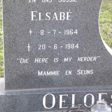 OELOFSE Elsabé 1964-1984